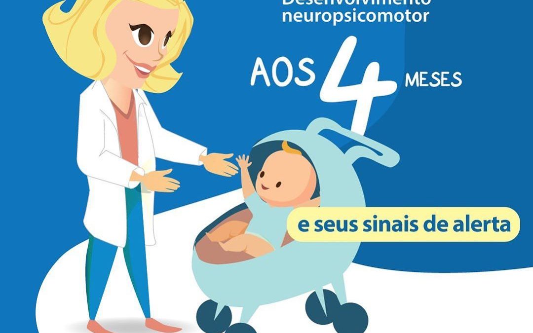 Desenvolvimento Neuropsicomotor aos 4 meses e seus sinais de alerta