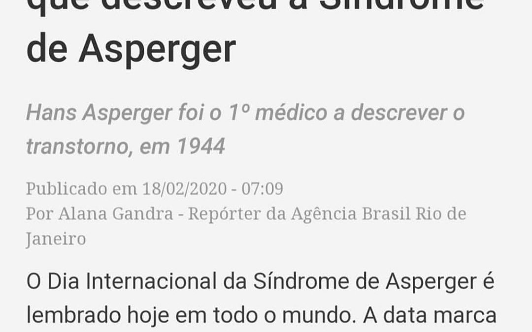 Dia Internacional de Asperger, Agência Brasil