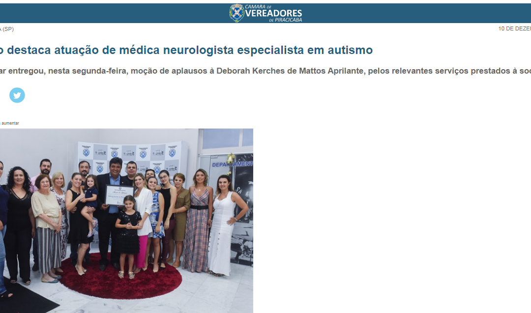 Wagnão destaca atuação de médica neurologista especialista em autismo